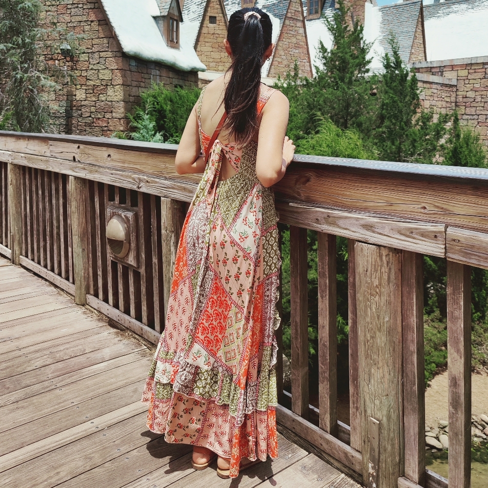 Anthropologie Abel The Label Patchwork Dress